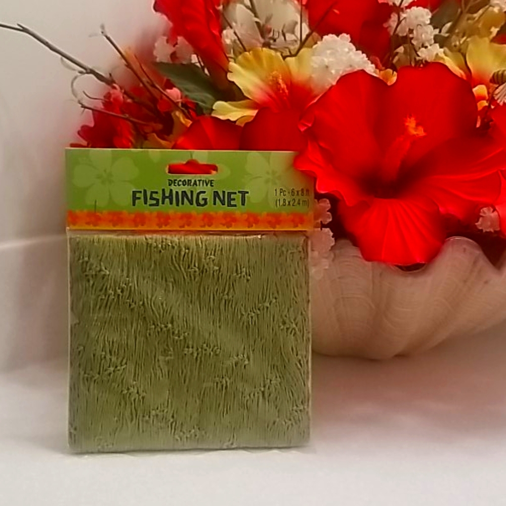 Amscan Large Green Decorative Fishing Met